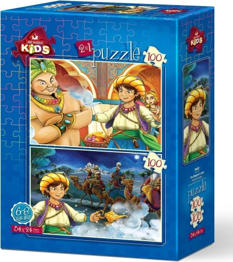 Sestavljanka Aladin in čudežna svetilka 2×100 koščkov