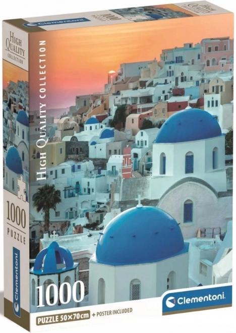CLEMENTONI Puzzle Santorini 1000 kosov