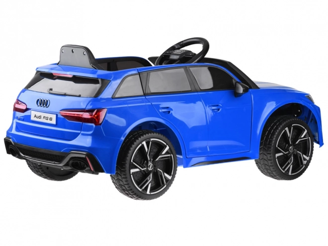 Električni avtomobil Audi RS 6 za otroke – Modra