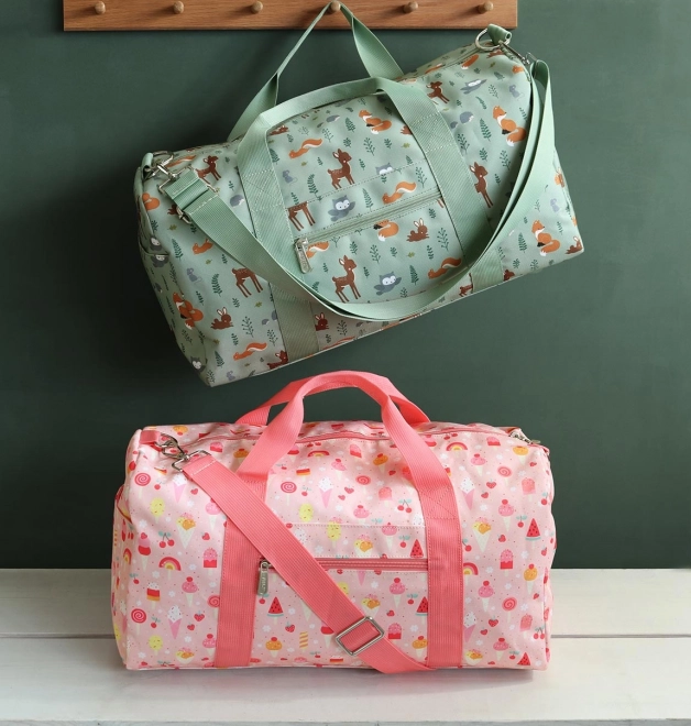 Potovalna torba za otroke A Little Lovely Company – Prijatelji iz gozda
