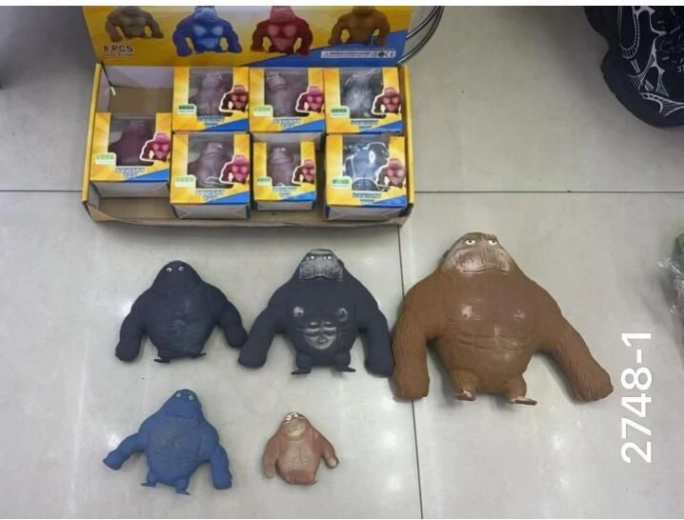 Navijalna gorila igrača za otroke
