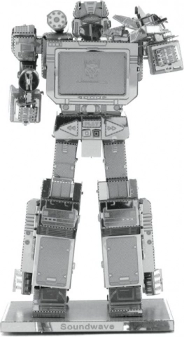 Kovinski 3D model TRANSFORMERS: Soundwave – METAL EARTH