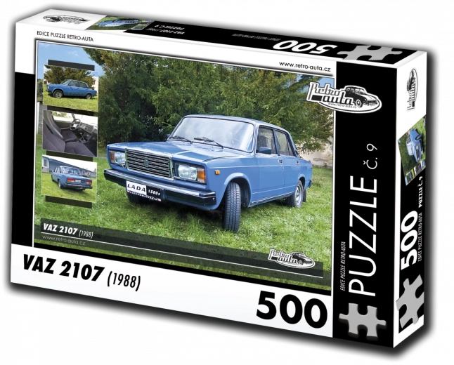 Sestavljanka Retro-Avtomobili VAZ 2107 (1988) 500 koščkov