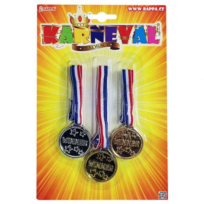 Set medalj 3 kosi