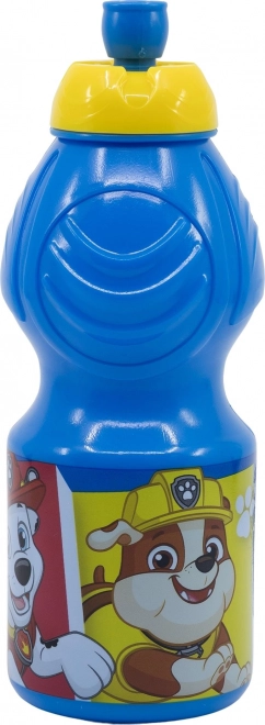 Plastenka za pitje Tačke na patrulji za otroke 400 ml modra
