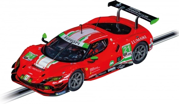 Avto CARRERA Digital 124 Ferrari 296 GT3 AF Corse št. 21