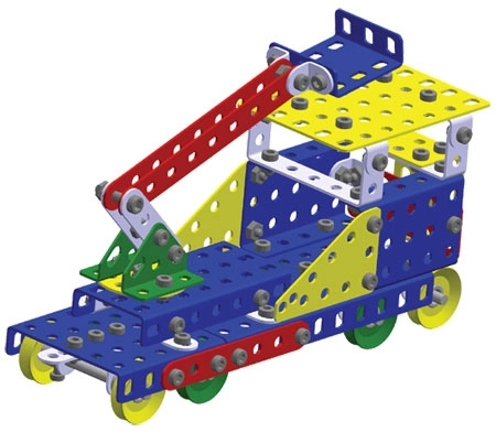 Merkur 031 Železniški modeli - 211 delov