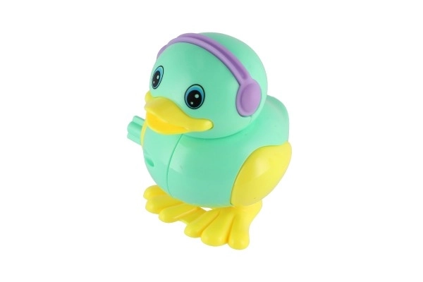 Skakalna plastična račka na ključek