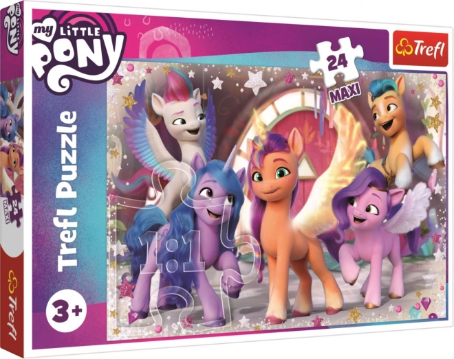 Puzzle Maxi 24 Veselje iz filmov Pony