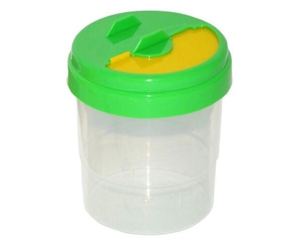 Lonček za vodo s plastičnim pokrovom