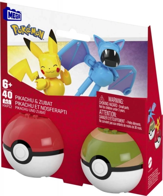 Mega Pokémon Pokéball - Pikachu in Zubat