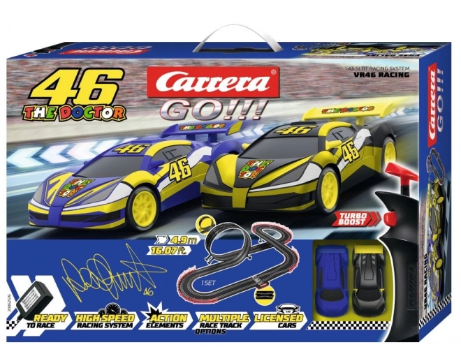 Carrera GO!!! Dirkaška steza 46 The Doctor VR46 Racing