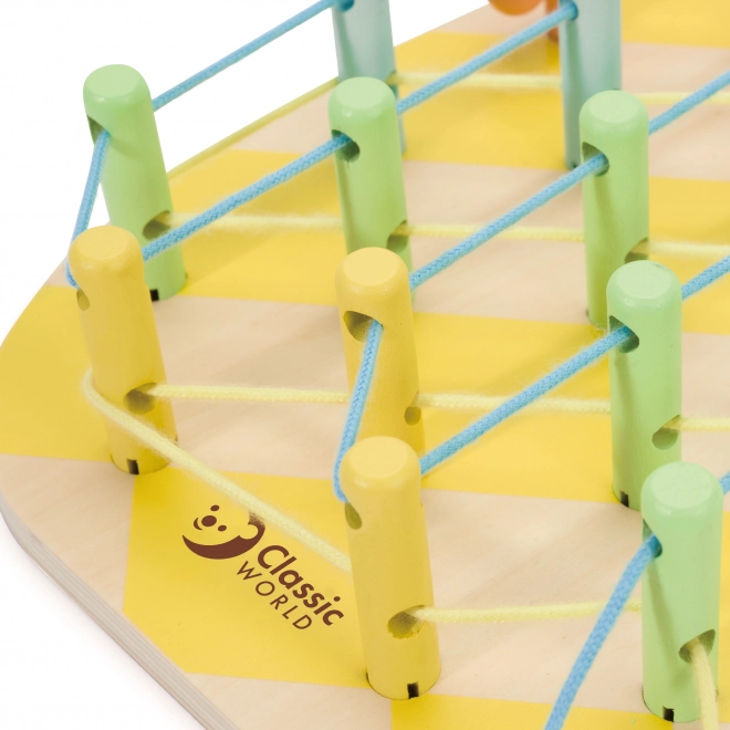 Lesena sestavljanka Ananas Classic World