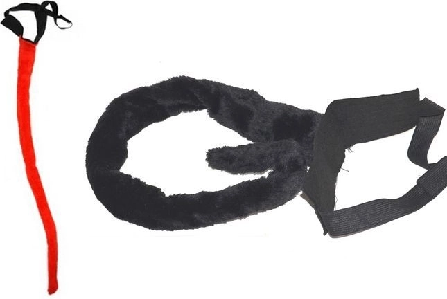 hudičev rep rdeč 80 cm