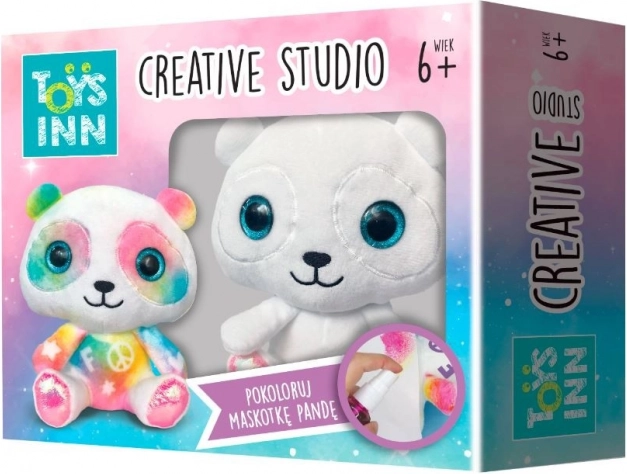 Kreativni komplet – plišasta panda za barvanje