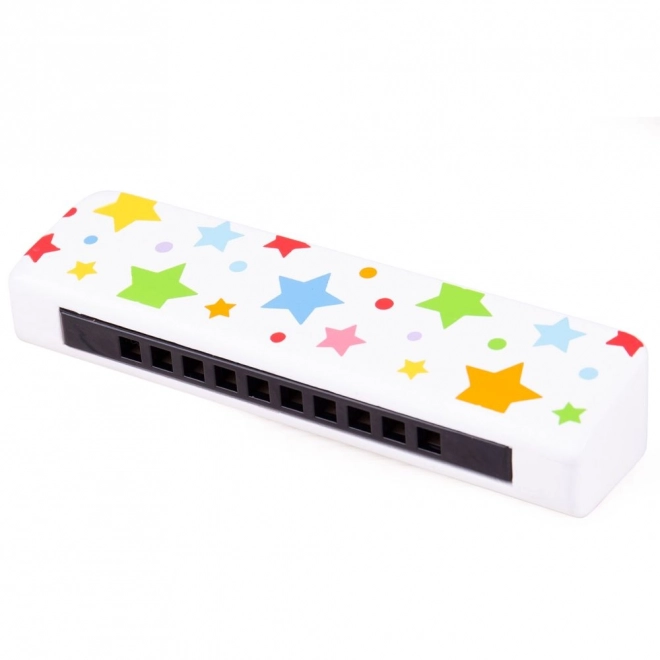 Bigjigs Toys Lesena harmonika zvezdice 1 kos
