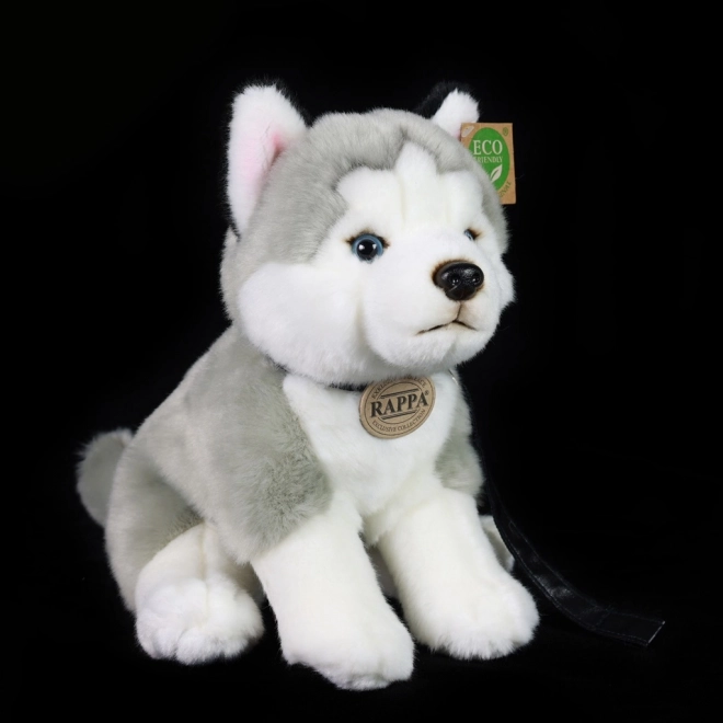 Plišasti pes Husky z vrvico 28 cm od Rappa