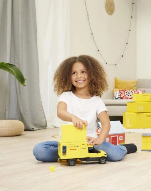 Set z vozilom DHL 25 cm City