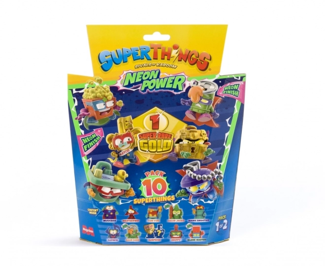 Zbirateljska figurica SuperThings NeonPower - komplet 10 kos