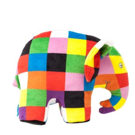 Ikonični barvit patchwork ELMER