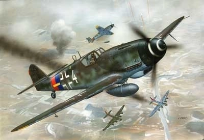 Model letala Messerschmitt Bf 109 G-10