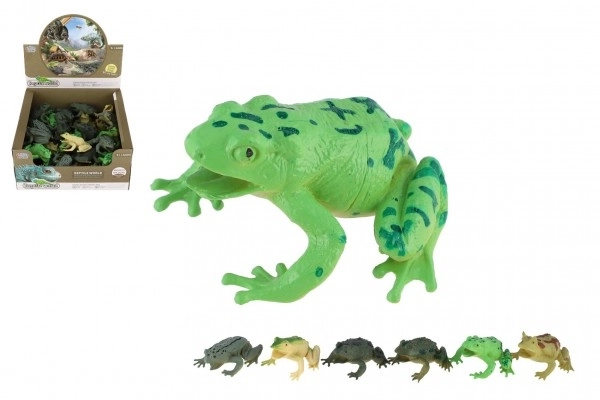 Plastična žaba 7x7 cm mešanica vrst