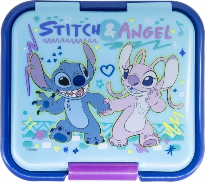 Škatla za malico Stitch s tremi predelki