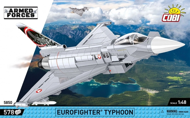 COBI 5850 Oborožene sile Eurofighter Typhoon Avstrija, 1:48, 578 kos