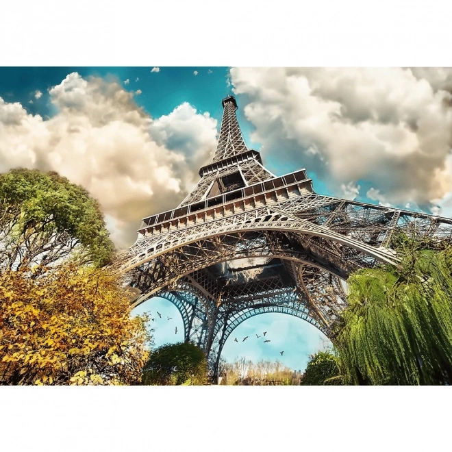 TREFL Puzzle Premium Plus Photo Odyssey: Eifflov Stolp 1000 kosov