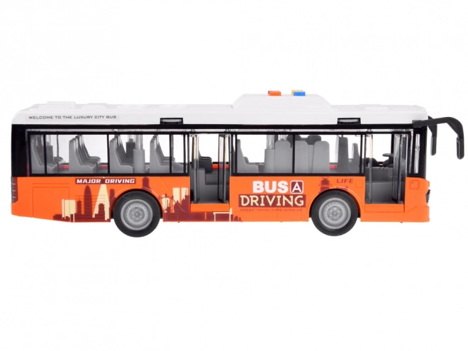 Velik avtobus z zvoki in lučmi