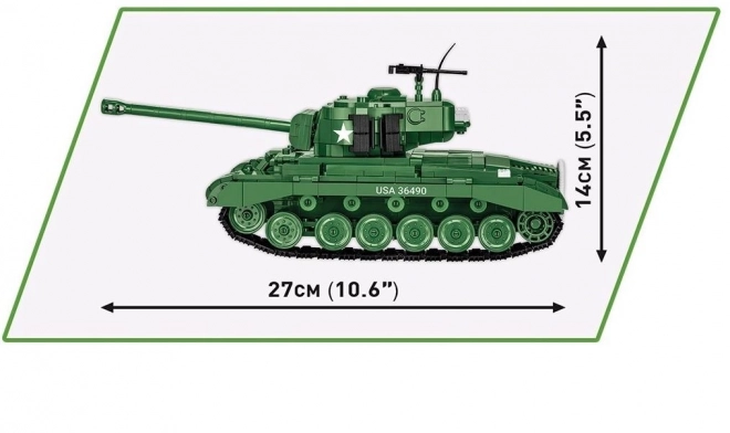Sestavljanka M26 Pershing T26E3