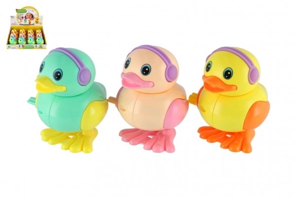 Skakalna plastična račka na ključek