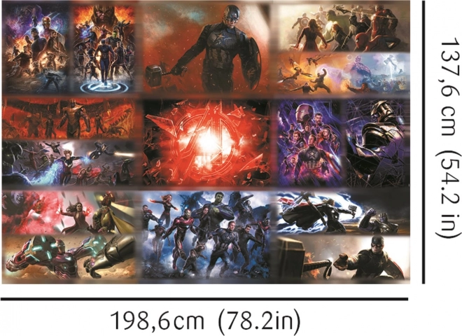 TREFL Sestavljanka UFT Marvel: Ultimate zbirka 13500 kosov