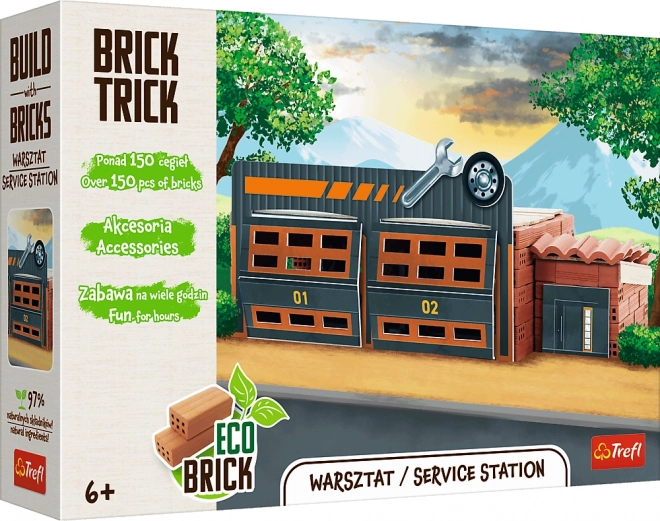 TREFL BRICK TRICK Autobliščica L 150 delov