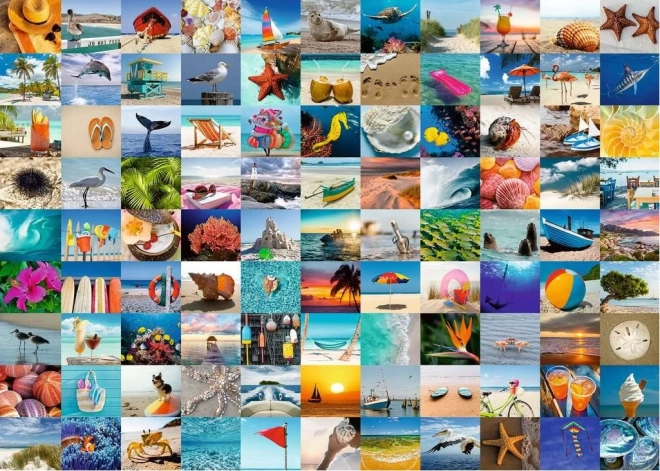 Sestavljanka RAVENSBURGER 99 trenutkov ob morju 1000 koščkov