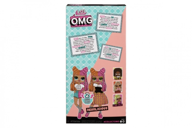 L.O.L. Surprise! OMG Velika sestra, 2 obleki – Neonlicious