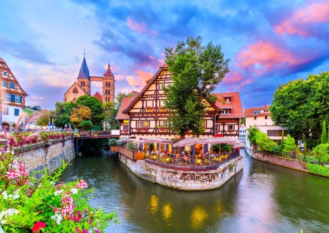 Uživajte v sestavljanki Esslingen am Neckar Nemčija 1000 delov