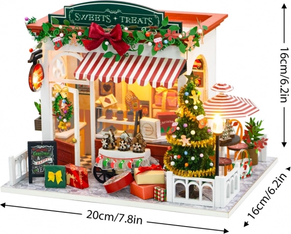 2Kids Toys miniatura hiške božične slaščičarne