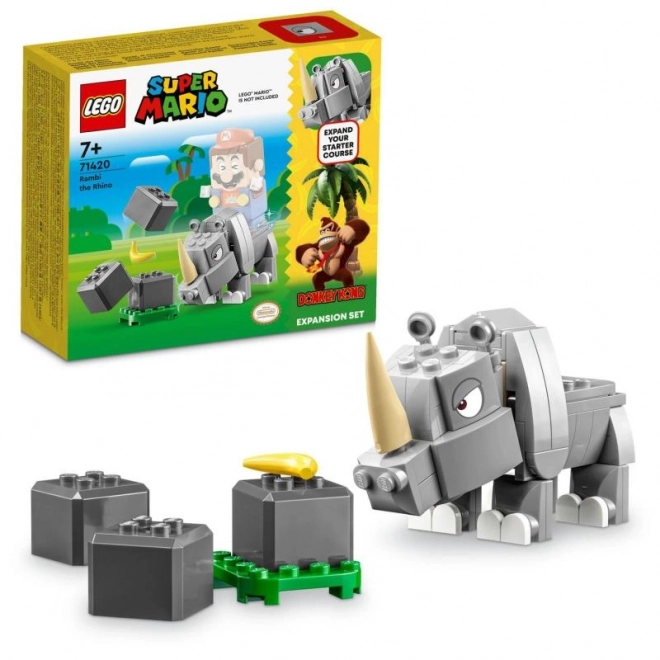 Nosorog Rambi - Razširitveni komplet LEGO Super Mario