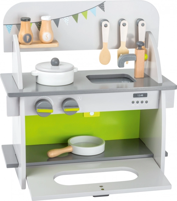 Lesena kuhinja za otroke Compact