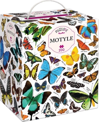 Sestavljanka Puzzlove Metulji 200 koščkov