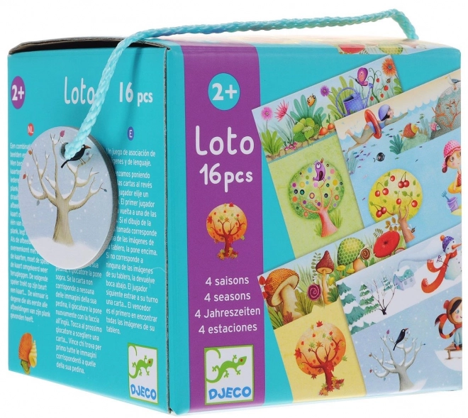 DJECO LOTO - štiri letni časi