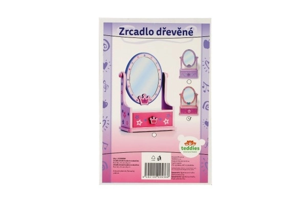 Otroško ogledalo z nakitno škatlo