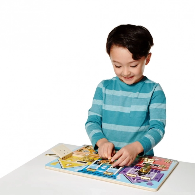 Ključi in varnostna plošča Melissa and Doug