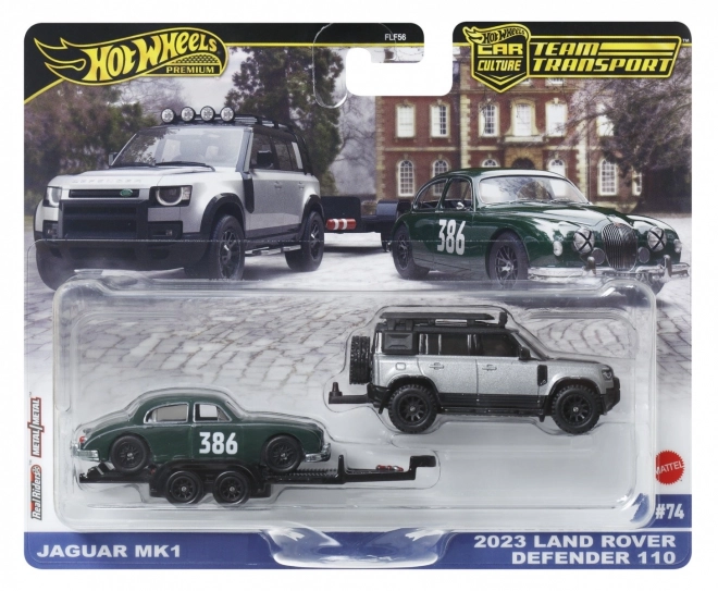 Komplet vozil ob 50. obletnici Land Rover od Hot Wheels