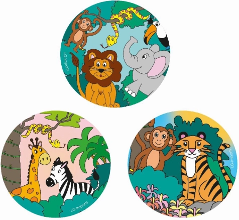 Beležnica z motivom divjih živali (safari) – 8 cm, 30 listov