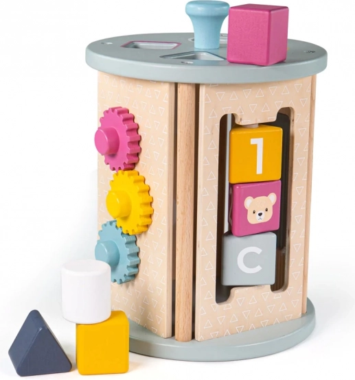 Motorni aktivni valj BIGJIGS TOYS iz lesa FSC
