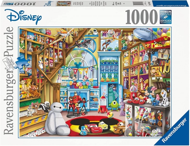 Sestavljanka 1000 koščkov Disneyjev svet