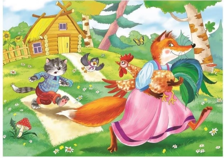 ART PUZZLE sestavljanka tat perutnine – 50 kosov