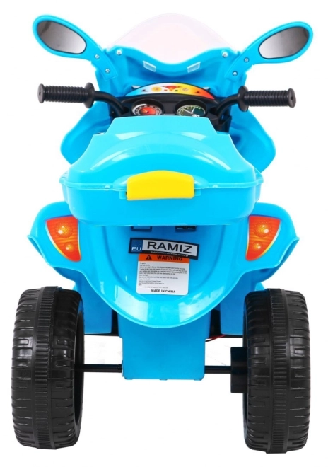 Tricikel BJX-088 električni motocikel + zvoki + luči – Modra